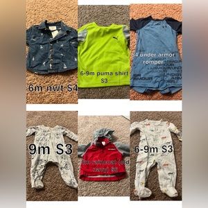 Baby boy clothes ALL NAME BRAND OR BOUTIQUE (bamboo/organic)